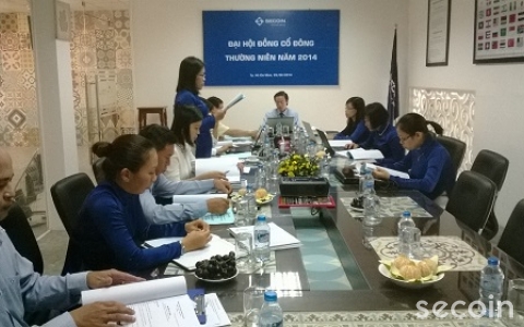 Đại hội đồng Cổ đông thường niên năm 2014 Công ty CP Đầu tư Công nghiệp Sài Gòn Secoin